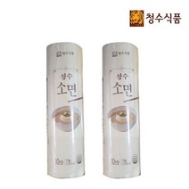 청수식품 청수 두루마리국수 소면 1KG 2개, ./.