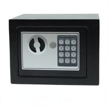 소형 디지털 안전 강철 머니 룸 돈 보석 또는 서류를 안전하게 보관하기 위한 열쇠 포함 내화 거치대