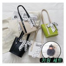 add+ 가죽공예키트 2 DIY 취미생활 가죽가방 만들기 손바느질 키트 파우치 퀼트 재료 패키지, J-3 아이보리