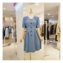 SOUP 브이넥플레어원피스(SX5OPCN)