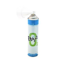 클린 휴대용 산소 산소캔 648ml, 1개