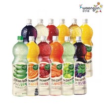 웅진식품 자연은 주스 1.5L 6펫 제주감귤/토마토/알로에/오렌지 외 12종, 석류 6펫