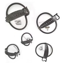 덫 쥐 트랩 두더지 포획틀 멧돼지 망 snap trap for wild boar wolf fox coyotes rabbit squirrel strong power with 사냥, 21cm(정련된 철)