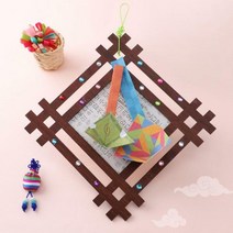 아트랄라복조리 격자액자(1인용) 전통 액자 만들기패키지 명절만들기 미술 놀이 DIY 키트