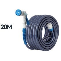 20M 고탄력 15mm 원예 물청소 세차호스 원예용호수 물호스, 최고급세차호스 20M