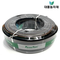 풍남 흑고압 물호스 편사 내압 스프링쿨러 19mmX30M/대풍농자재, 1개