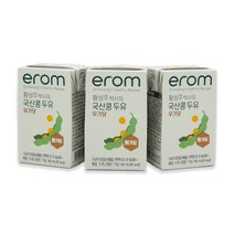 이롬 황성주 국산콩 두유 무가당, 140ml, 96개