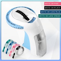 각인기 휴대용 3D 점자 라벨 기계 레터링 양각 6 롤 테이프 가정용 DIY 공예 쉬운 사용, [05] 1 Printer 4 Tapes 3