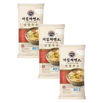 CJ 면요리 제일제면소 생칼국수 국수면 간편식 300g 3개 1세트, 19세트