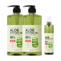 알로에 베라 수딩젤 99% 대용량 1000ml 2개+알로에 미스트 250ml, {AA1}수딩젤2개+미스트