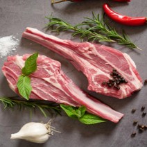 호주산 양고기 숄더랙 프렌치렉 갈비 구이 샤브샤브 고기 큐브 스테이크 토마호크 꼬치 냉동 1kg 대용량 소스 쯔란 업소용 밀키트 세트, 양 삼겹살 380g, 1개