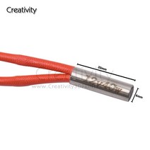 3D프린터부품 1M 가열 튜브 6x20mm 12V 24V 40W 세라믹 카트리지 히터 CR10SPRO Ender3 HotEnd J-헤드 3D, 02 24V_01 1pcs