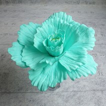 자이언트 플라워 80CM 자이언트 PE 폼 장미 인공 꽃 웨딩 장식 벽 도로 인용 무대 파티 정원, 14 Green 2_03 40CM