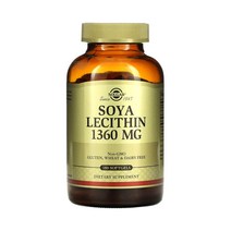솔가 대두 레시틴 1360mg 180정 글리세린 리놀레산, 1개