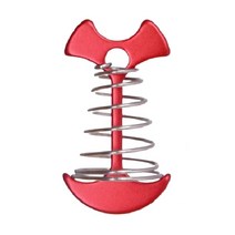 텐트 설치용 로프 카라비너 앵커팩, 단품