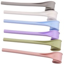 친환경 개방형 실리콘 빨대 재사용 실리콘빨대 리유저블 스트로우, 3개 SET(색상랜덤), 1개, 1개