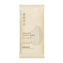 [네이처빌]우리쌀 97% 노밀가루 쌀국수 건면2종(쌀소면/쌀칼국수), 쌀칼국수