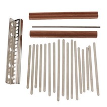 GHSHOP 17키 DIY 부품 Mbira Mbrimba 뮤지컬 타악기, 설명, 설명