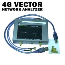 스펙트럼 분석기 측정기NanoVNA V2 플러스 4 50KHz-4GHz 벡터 네트워크 분석기 인치 TFT 단파 70-90dB 32, 한개옵션0