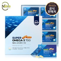 [마더네스트] 엔플러스 슈퍼오메가3 700 기프트 세트 (4개월분), 단품, 단품