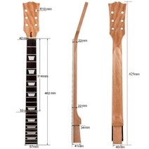 일렉기타입문 일렉트릭 기타 넥 diy gibson les paul lp 기타 부품 22