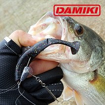 다미끼 엣지쉐드 4인치 5인치 / 쉐드웜 버징 스키핑 노싱커, 204(MOTOR OIL RED)