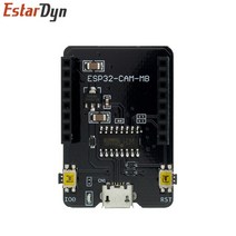 스마트전자칠판 전자칠판 ESP32-CAM ESP32-CAM-MB 마이크로 USB ESP32 직렬 WiFi 캠 개발 보드 CH340 CH340G 5V 블루투스 OV2640 카메라, [04] Downloade Board