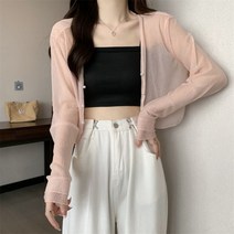 어깨 망토 가디건 체크 폴라 터틀넥 카라 숄 슈러그 캔디 컬러 스위트 올 매치 케이프 긴 소매 볼레로 선쉐이딩 크롭 세련된 아웃웨어