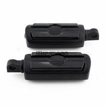 할리부품 할리데이비슨 오토바이 부품 male mount foot pegs footrest footpegs for harley davidson sportster iron호환, 지 블랙