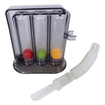 호흡 폐 운동기 호흡 고무 Spirometry 트레이너 호흡 측정 도구 3 공
