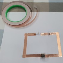 동 구리 동박 테이프 전도성 민달팽이 퇴치 접착테이프 25mm X20m 전자파 유리공예