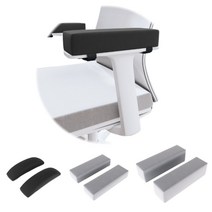 띵덕 책상 의자 팔걸이 팔꿈치 팔받침 쿠션 5cm 10cm 굴곡형 벽돌형, (1개)10cm벽돌형, 그레이