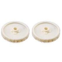 평기어 호환 61T Spur Gear 51004 For TAMIYA TT01 1/10 RC Car Upgrade Parts Spare Accessories, 02 2pcs