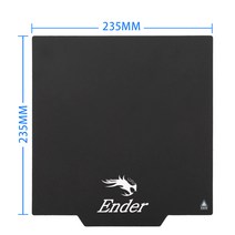 Creality 3D 프린터 자기 이동식 스티커 Ender-3/Ender-3 프로/Ender-3 V2 p에 대 한 매우 빌드 표면 온상, 01 235x235mm