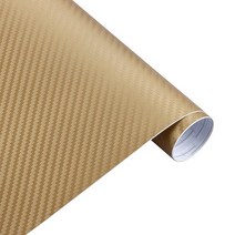 수전사필름 자동차 랩핑지 60x200cm 방수 DIY 3D 3M 탄소 섬유 비닐 포장 필름 자동차 스티커 오토바이 스, 01 금