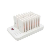 호출기 무선 순번 시스템 카페 커피 호출벨 대기, 10에 1을 제공하는 특별 제안(흰색)