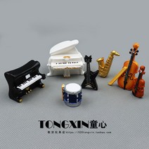 악기 미니어처 모음 미니 모형 인테리어 인테리어소품 피아노, E