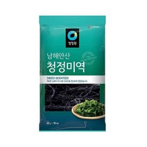 청정원 맛있는밑반찬 남해안산 청정 미역 16인분 맛있는 돌답례품 냉국 40g 간단한요리 간편식, 24개