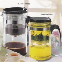 간편다기 500cc(TEA POT)-대만정품 표일배 티포트 필터 유리다기 주전자 컵 교수님/선생님/설 추석 명절 감사 선물세트