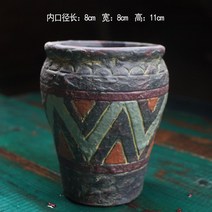 지중해 도자기 모형 다육식물 미니 선인장 화분 모음, 단품, 단품