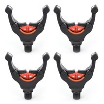 낚시대가방 Hirisi 매직 자석 클립과 막대 포드 홀더에 대 한 4pcs 잉어 낚시 나머지 머리 그리퍼 막대를 유지, [01] 4pcs