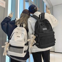 남녀공용 베이직 데일리 백팩 대학생 고등학생 중학생 새학기 가방