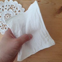 바로 사용하는 무형광 소창 선세탁 2겹 3겹 면 화장솜/먼지없는 다회용 면 화장솜 13X13 1P(선세탁선택가능), 3겹(선세탁X)