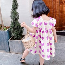 [앙디] O원피스 하트템프 (O726)_(아동복 유아복 여아용 여름원피스 여아의류 시원한원피스 체크원피스 나시원피스 린넨원피스)