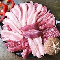 한돈 뒷고기 모듬 500g 뽈살 도래창 꼬들살 덜미살 뽈살 항정살 특수부위 캠핑 명절 설 선물 세트 구이용 찌개용 캠핑용 볶음용, 모듬세트500g best