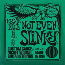[프리버드] Ernie Ball 일렉기타줄 Not Even 2626, 단품