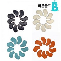 2020 바론 골프 고급 가죽 아이언 헤드 커버 9개입 [4컬러], 블루
