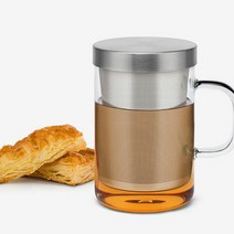 내열유리스텐걸음망머그컵 500ml 초경량 내열유리컵, 상세설명 참조, 없음