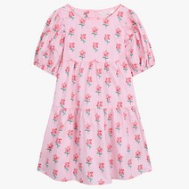 로엠걸즈 #핑크 플라워 퍼프 원피스 _청주점