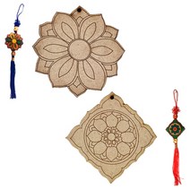 노리개만들기-전통문양 (1개), 사각